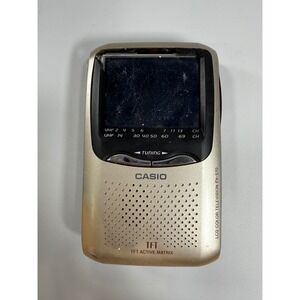 VTG Casio EV-570B Handheld Color TV Retro Y2K Tech Portable Pocket PARTS ONLY